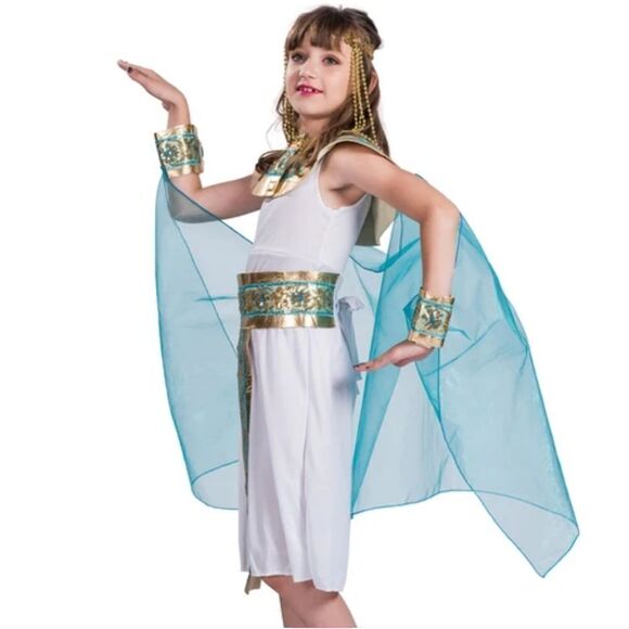 NEW! Eraspooky Egyption Costume Queen Of The Nile Cosplay Cleopatra - Picture 2 of 6